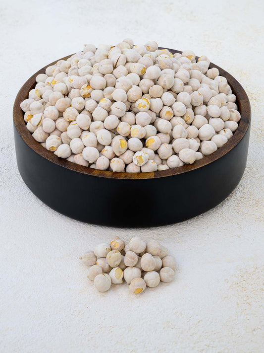 White Roasted Chickpeas