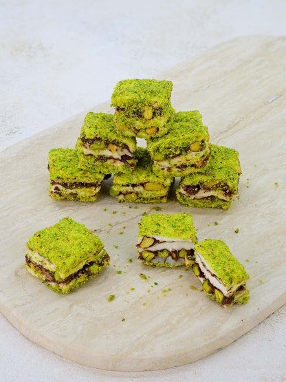 Çikolatalı Baklava Lokum